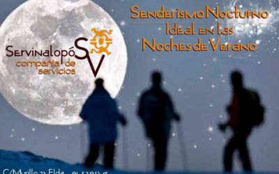 Senderismo nocturno, ideal en las noches de verano