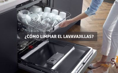 ¿Cómo limpiar el lavavajillas?