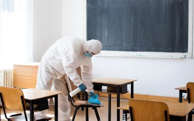Servinalopó, limpieza y desinfección de aulas para centros de educación