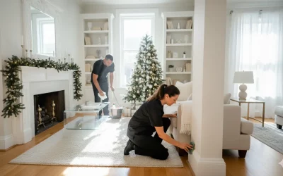 Limpieza de hogar en Navidad: Reserva tu cita con Servinalopó antes de quedarte sin hueco