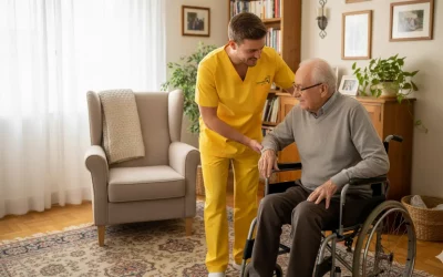 ¿A quién confías el cuidado de tus mayores? La importancia de contratar atención a domicilio profesional y acreditada