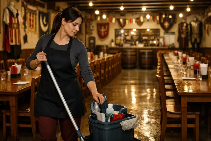 LIMPIEZA DE CUARTELILLOS EN LAS FIESTAS DE MOROS Y CRISTIANOS DE ELDA 2026