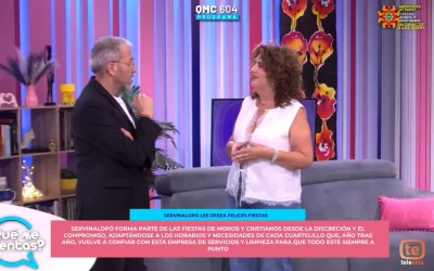Servinalopó en Tele Elda por los Moros y Cristianos